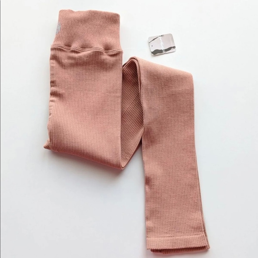 Free people movement polish up metallic leggings